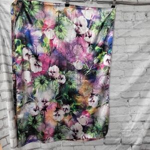 Seta Silk Floral Abstract Scarf